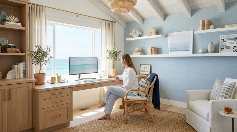 coastal home office