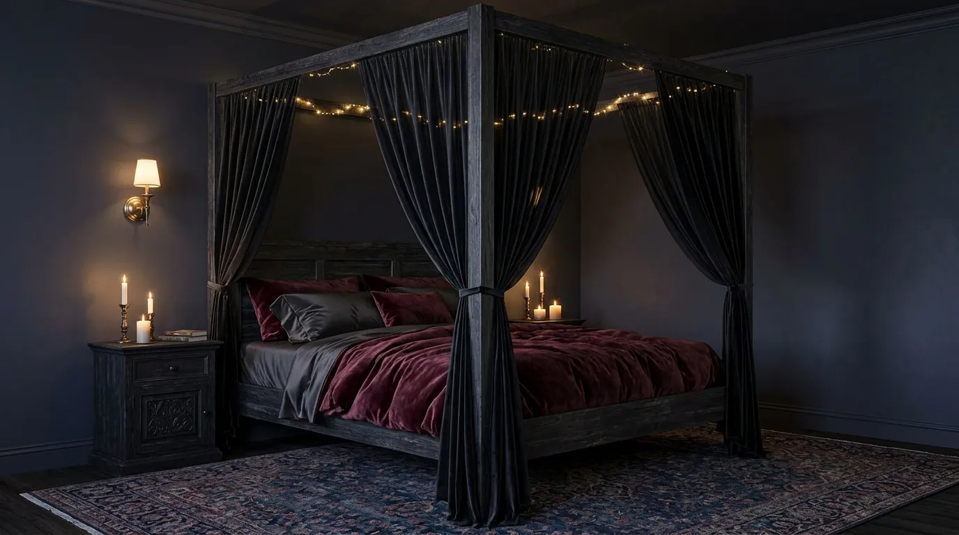 dark romantic bedroom ideas