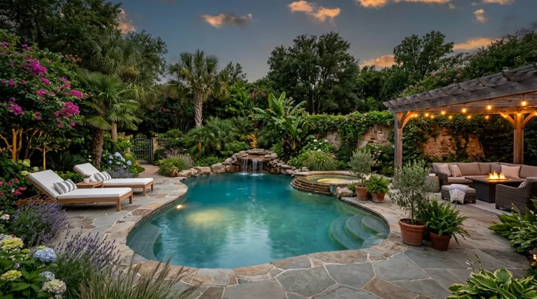 ground pool landscaping ideas