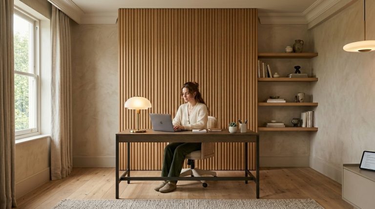 japandi home office ideas