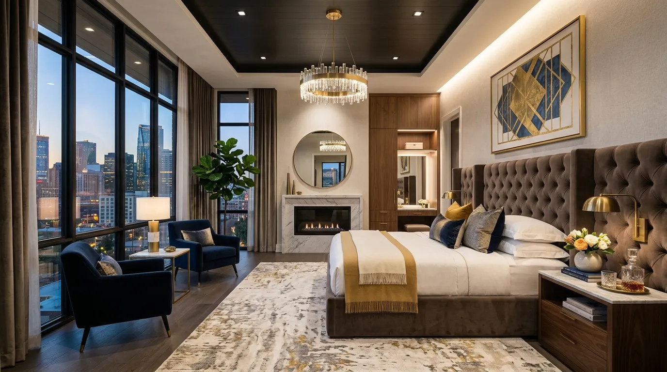 luxury bedroom design ideas