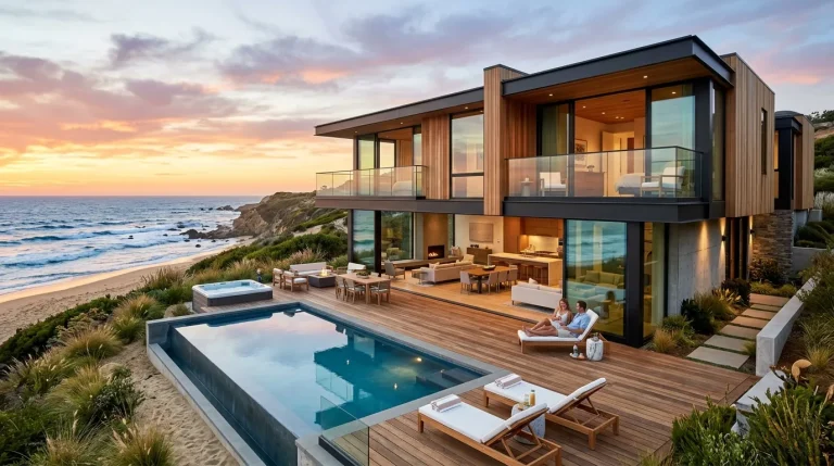 modern beach house