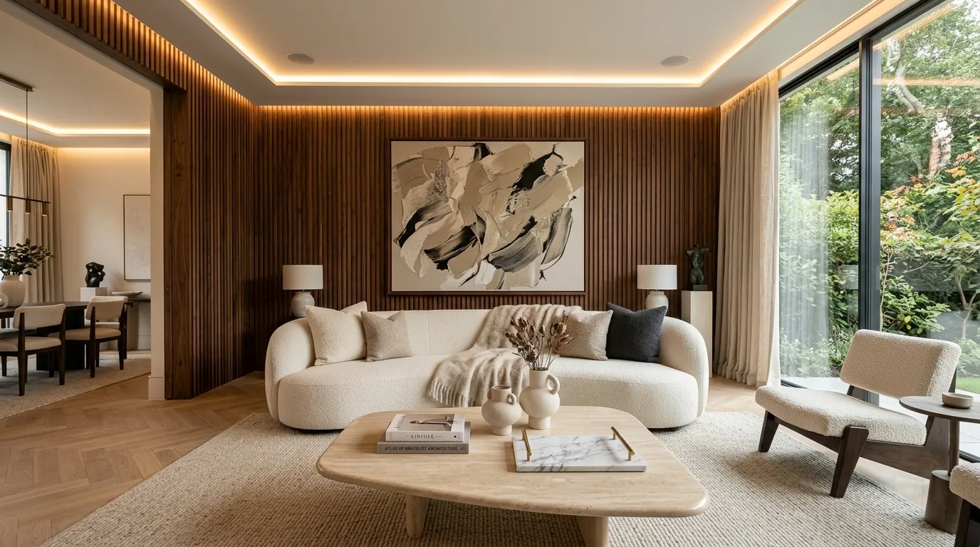 Fluted Wood Panels