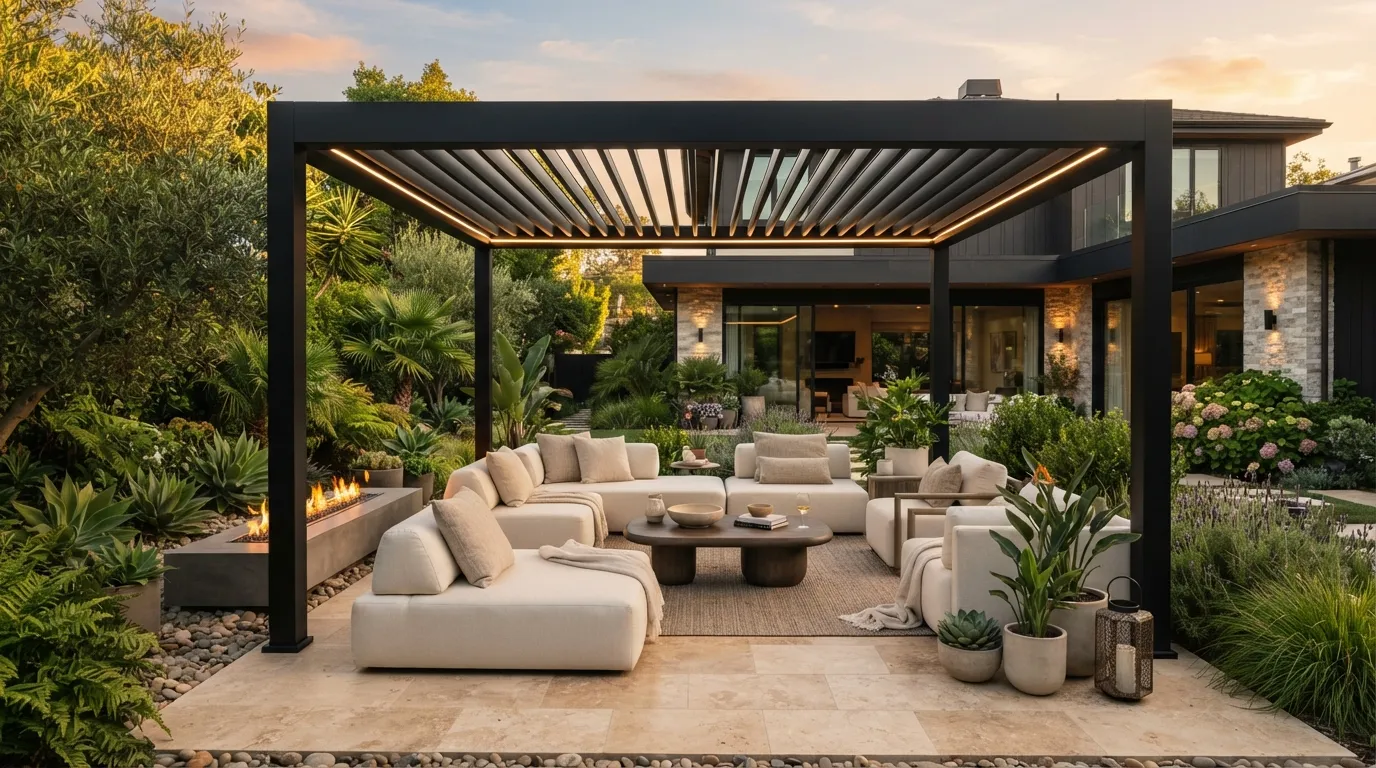 Luxury Pergola Lounge