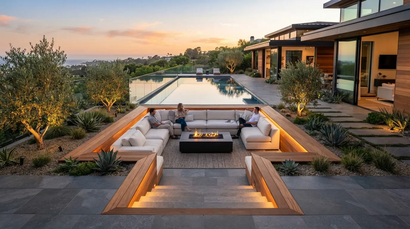 Sunken Conversation Pit
