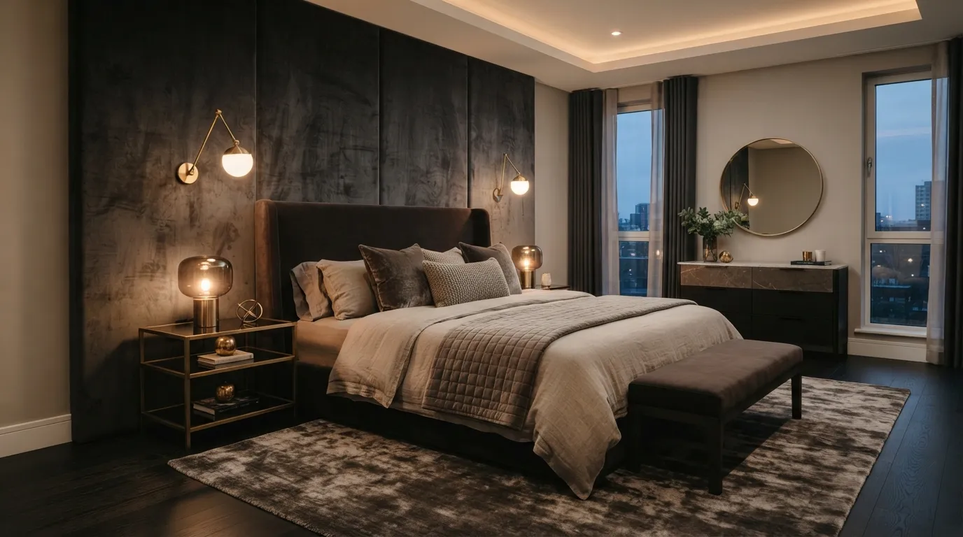 Velvet Panel Wall