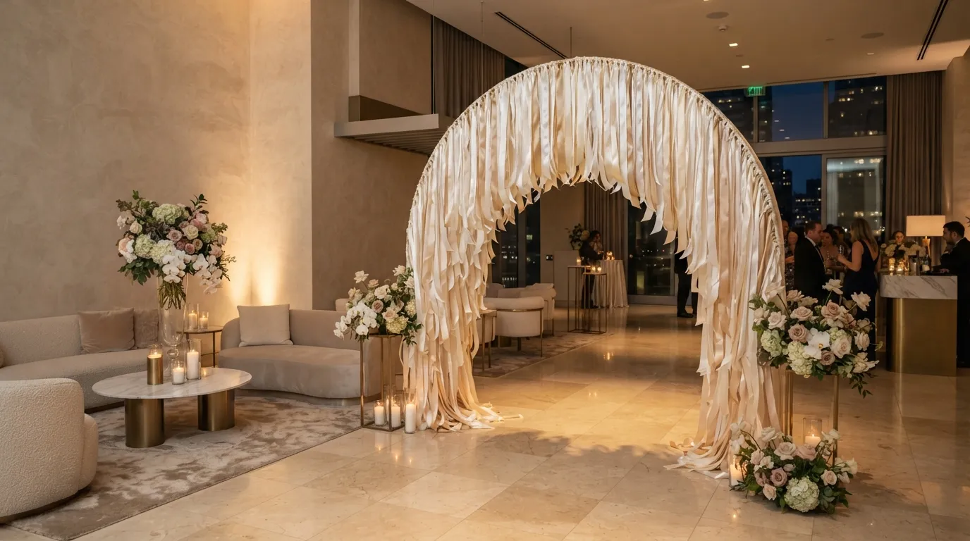 Floating Party Arch