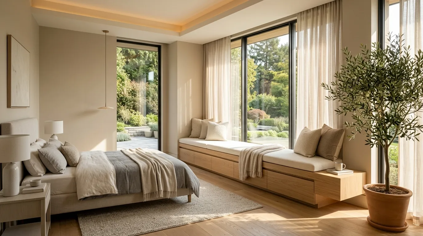 Floating Window Bench