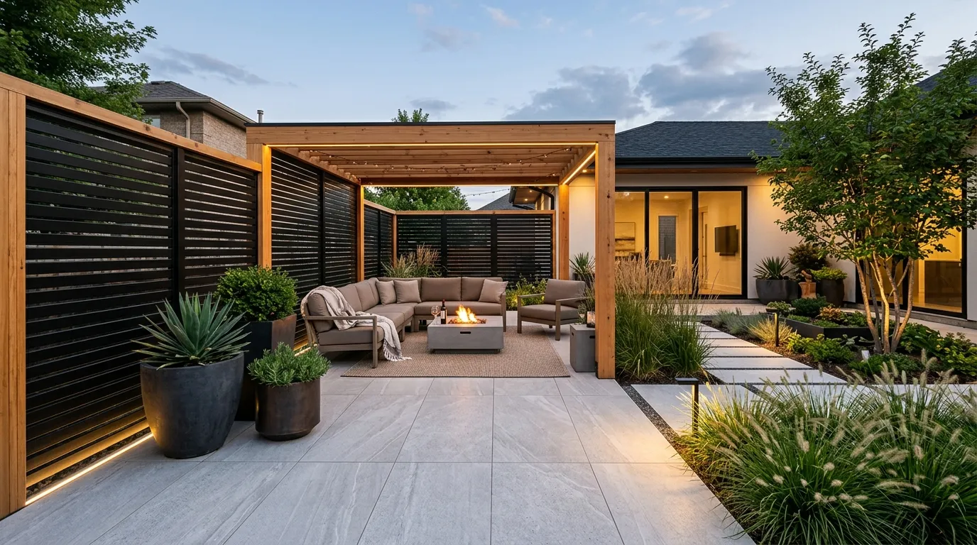 Modern Privacy Screens