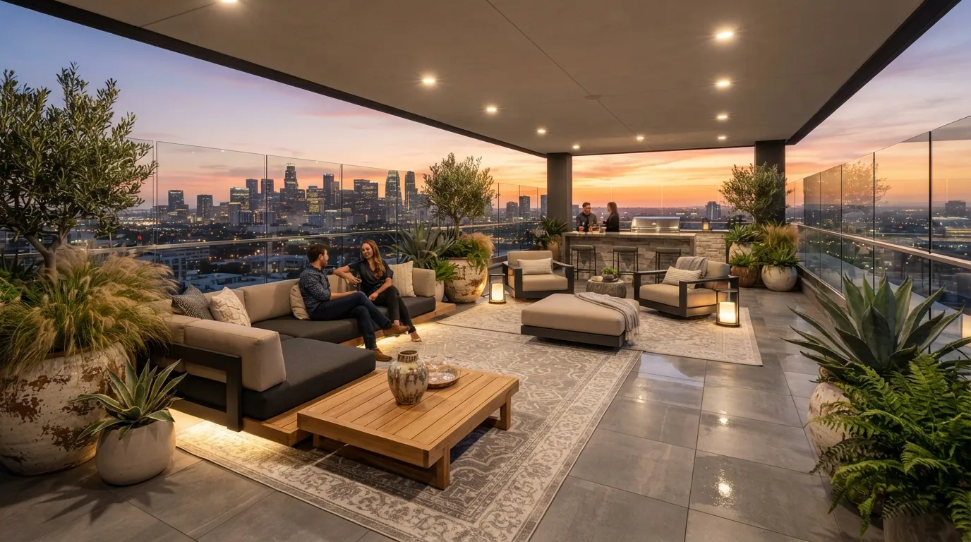 Rooftop Garden Lounge