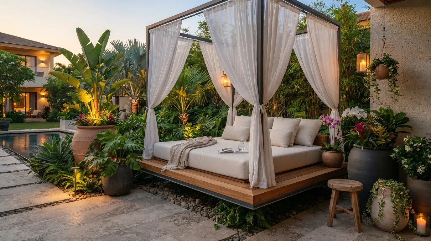 Floating Daybed Corner