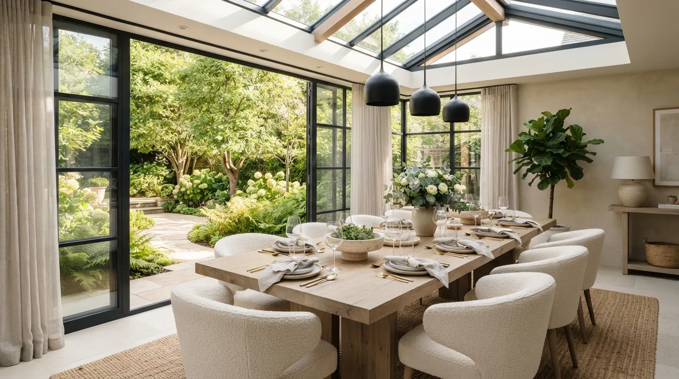 Indoor-Outdoor Dining