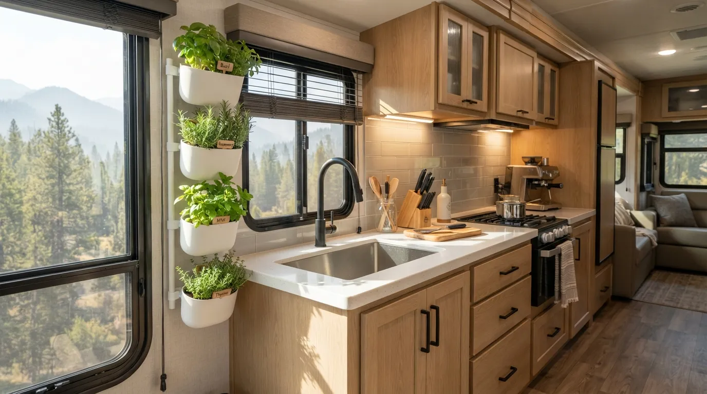 Vertical Herb Garden
