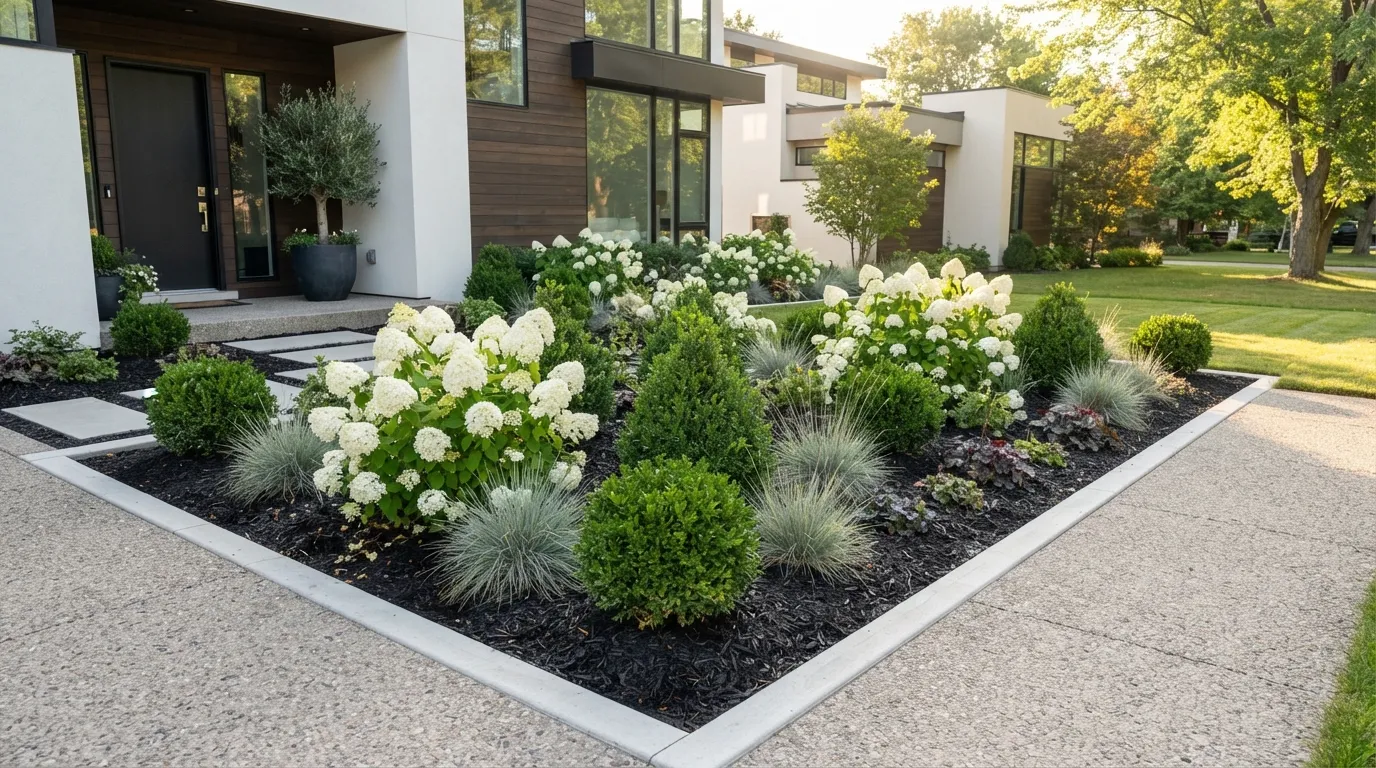 Black Mulch Contrast