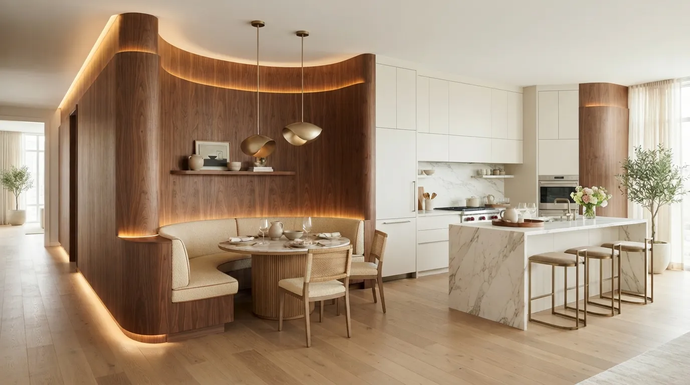 Curved Wood Panels