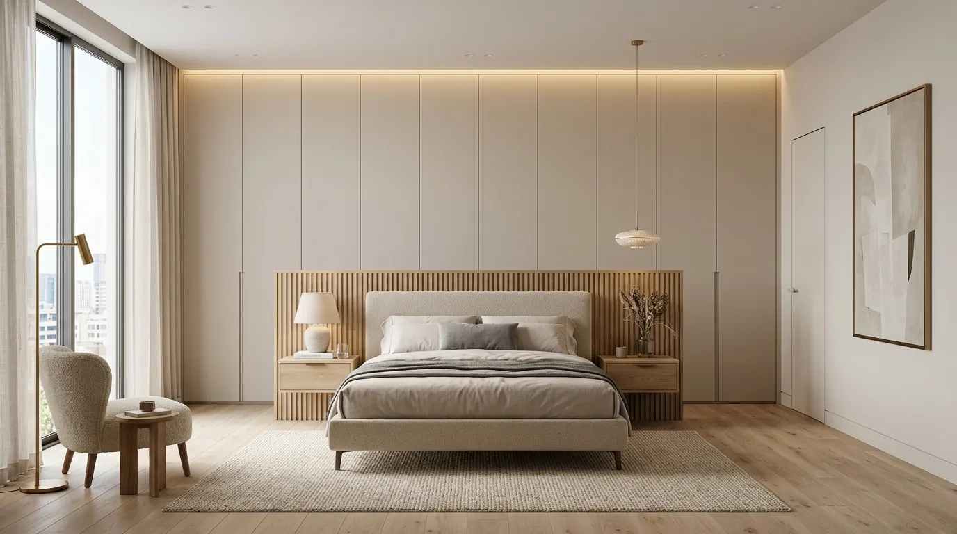 Hidden Wardrobe Wall