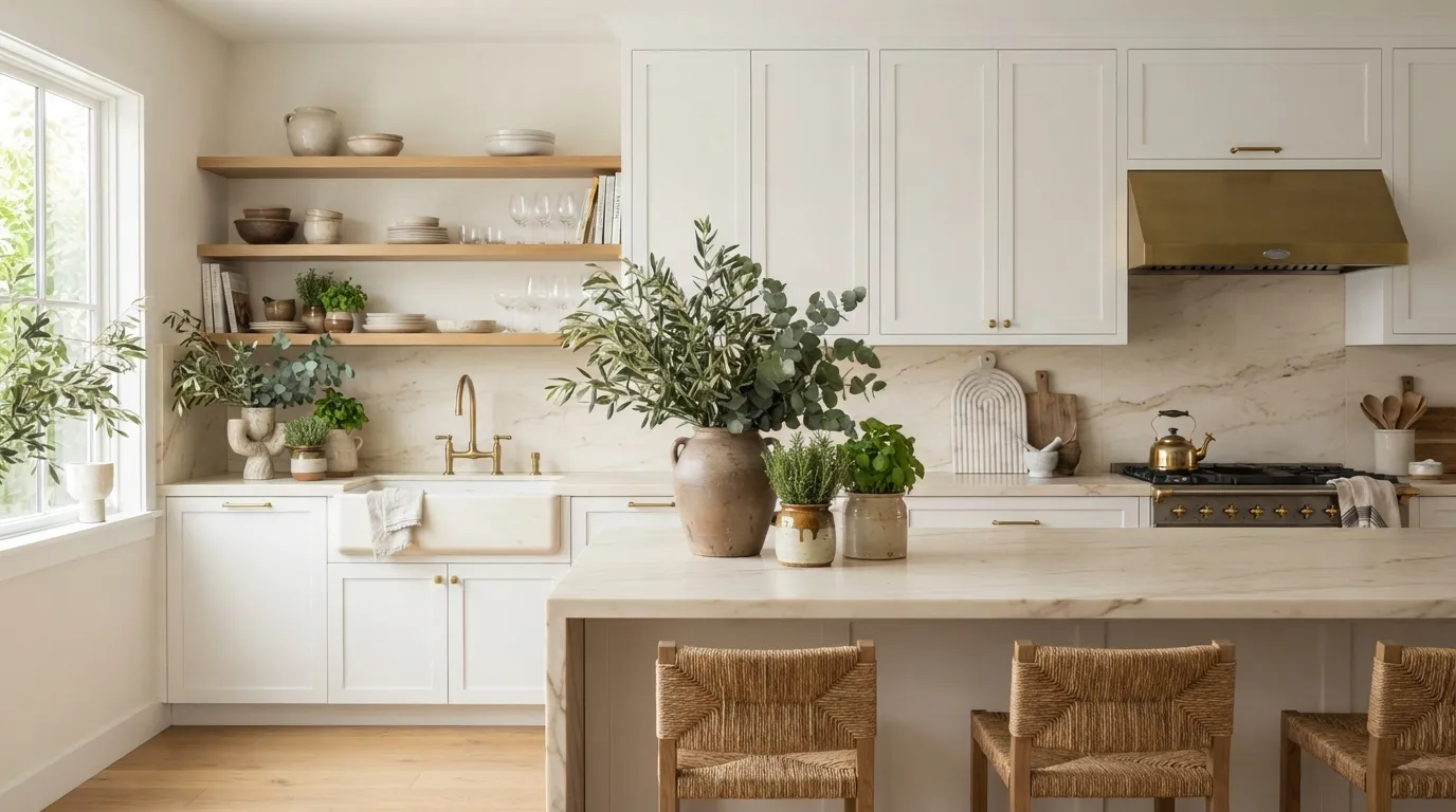 Seasonal Greenery Touches
