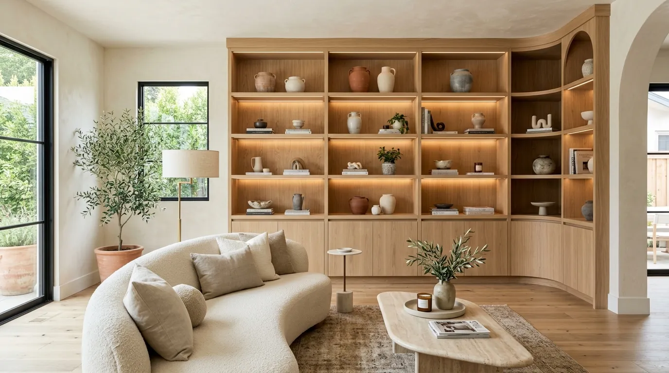 Built-In Shelving