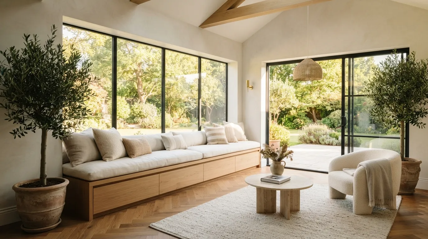 Built-In Window Bench
