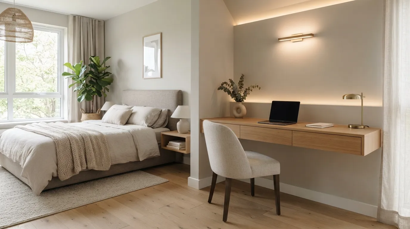 Floating Desk Nook