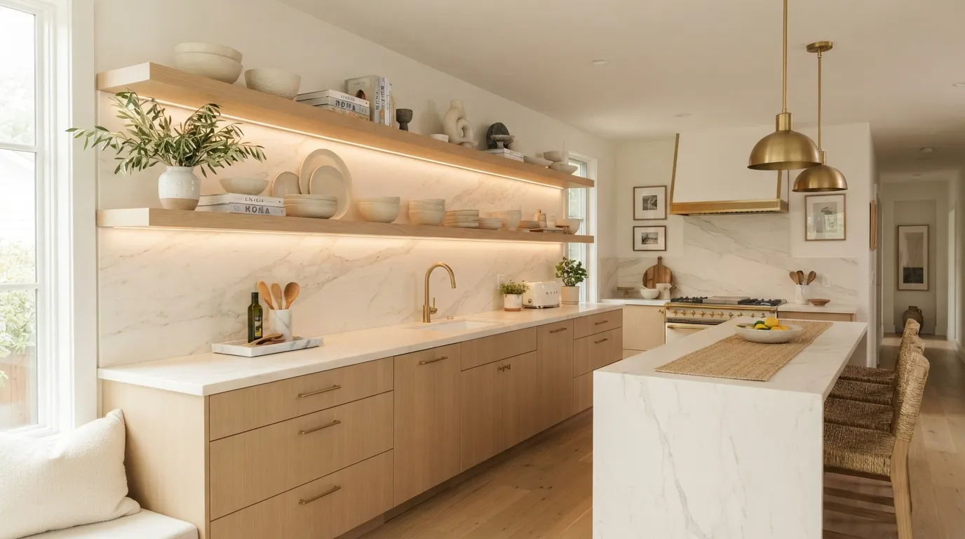 Floating Shelf Styling