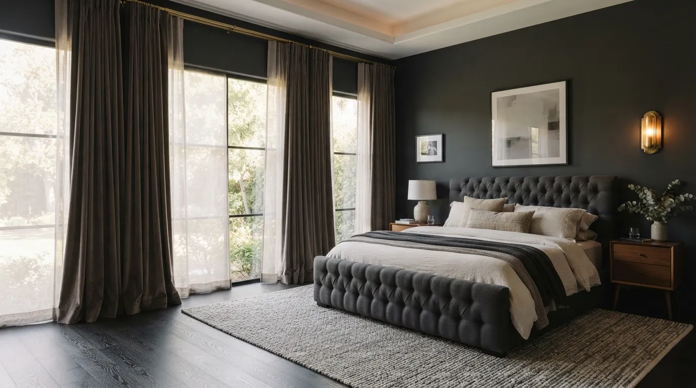Floor-Length Drapes