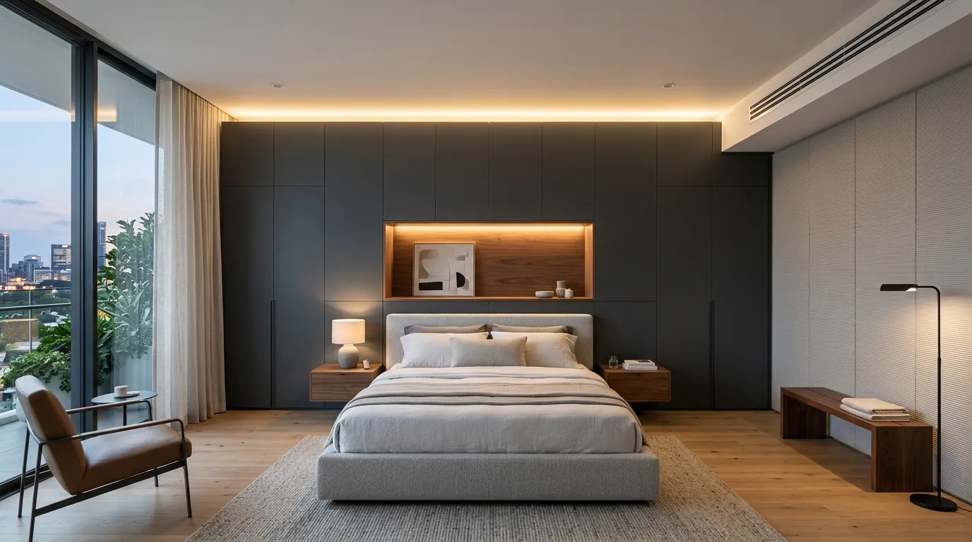 Hidden Storage Wall