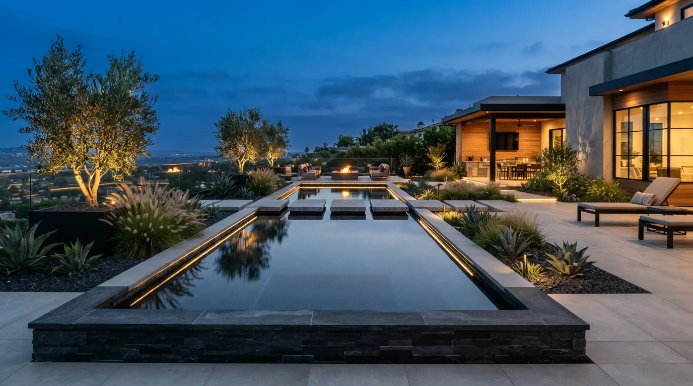 Linear Reflecting Pool