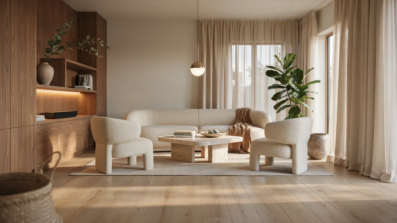 Sand and Walnut