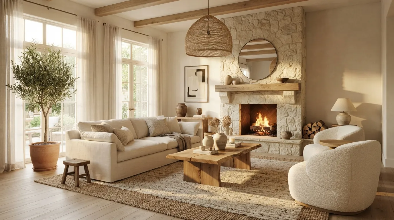 Soft Limewashed Walls