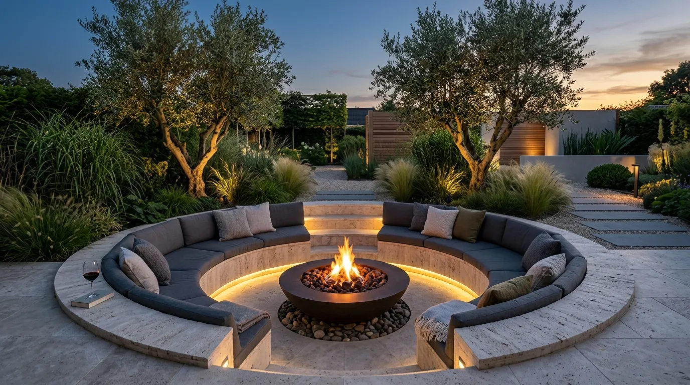 Sunken Fire Pit