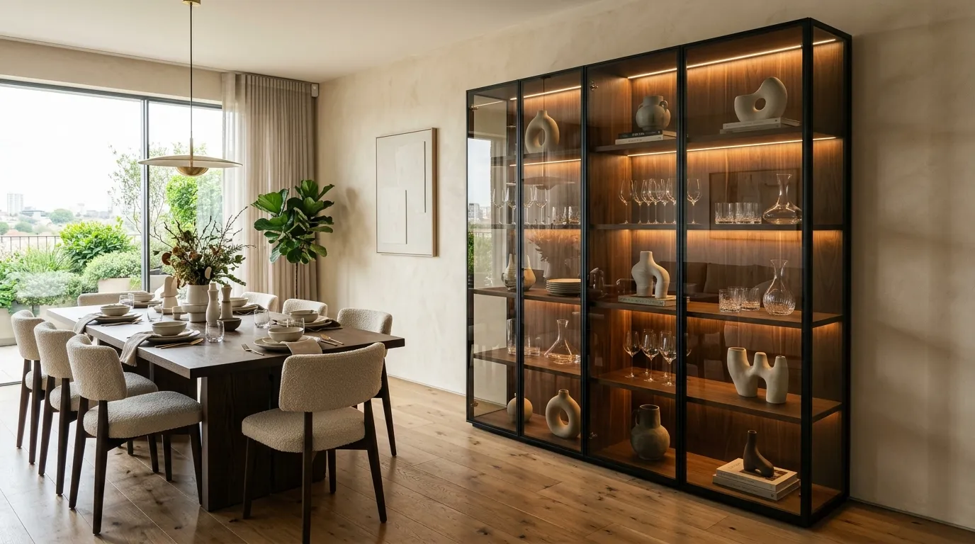 Glass Display Cabinet