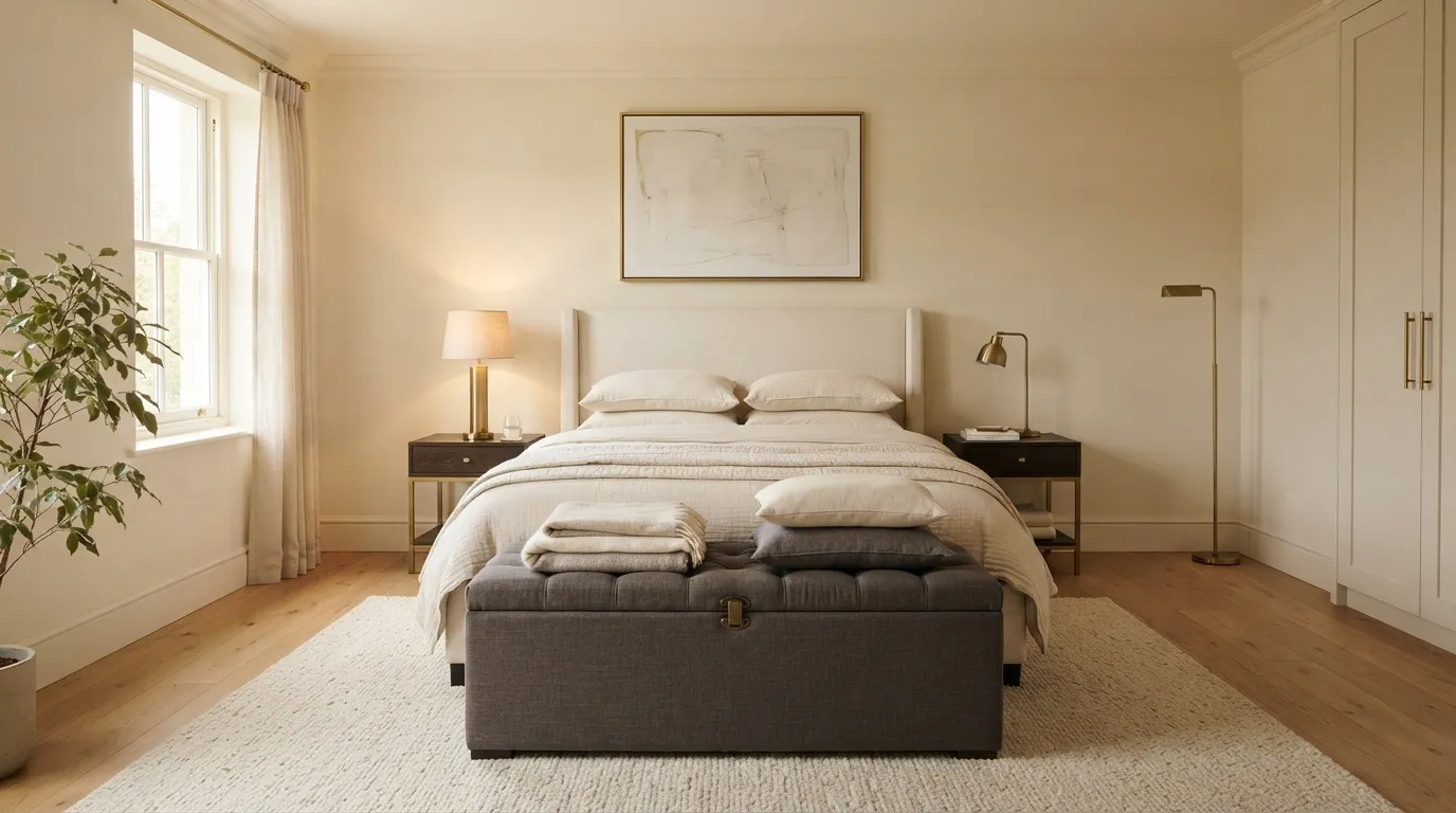 Hidden Ottoman Storage