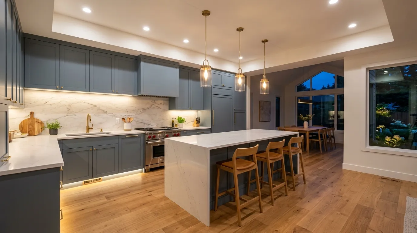 Layered LED Lighting