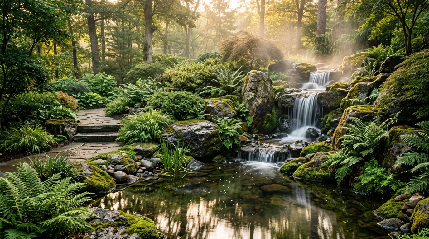 Natural Rock Cascade