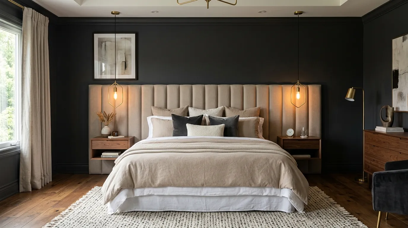 Oversized Statement Headboard