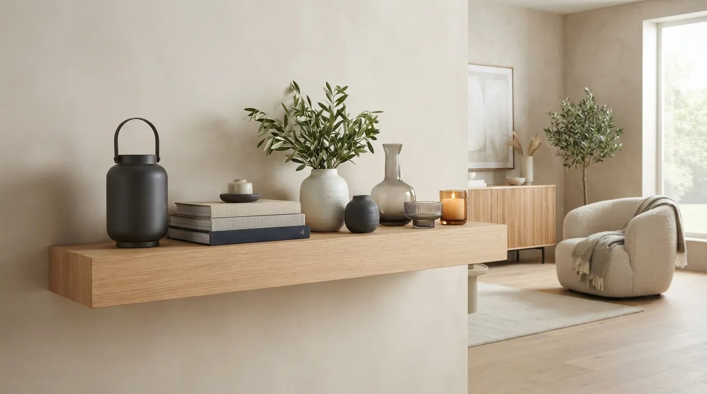 Designer Shelf Arrangement
