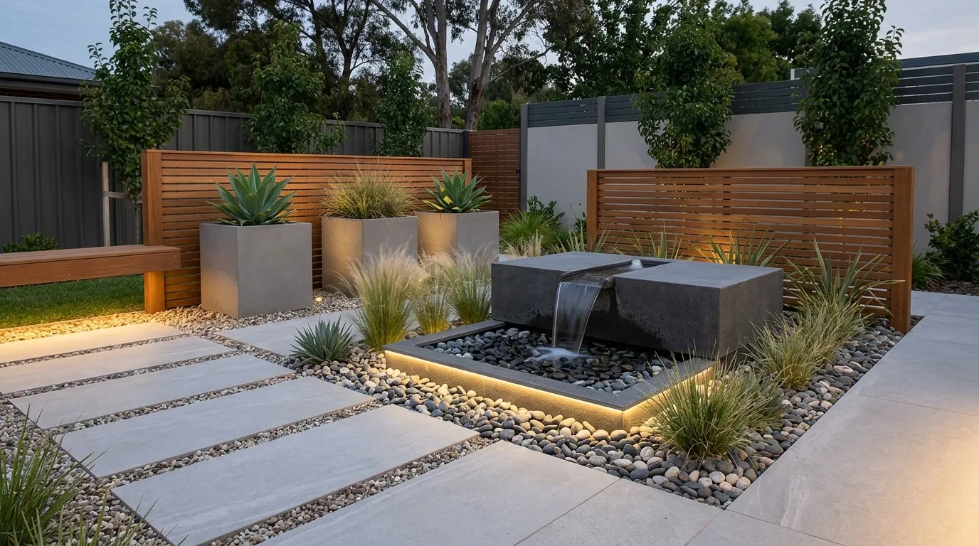 Minimal Water Feature