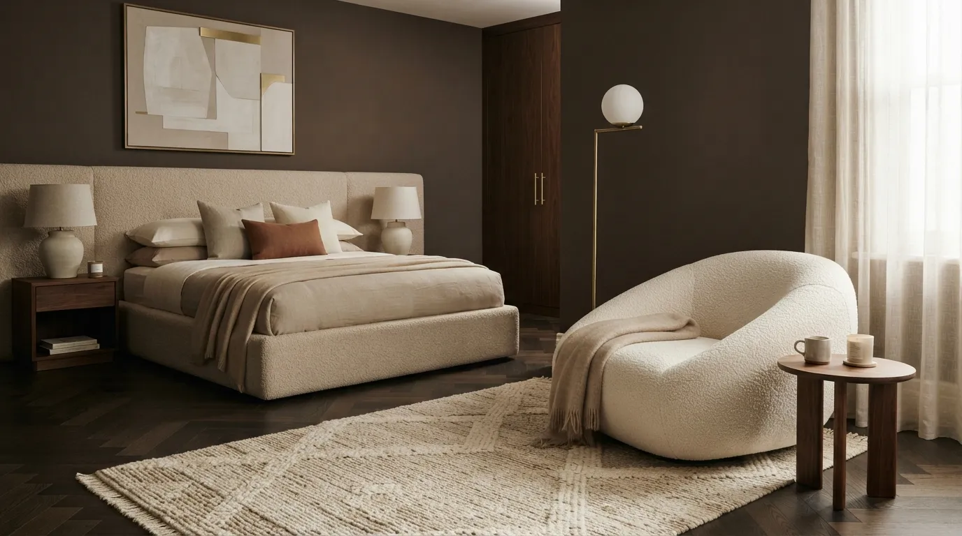 Sculptural Accent Chair