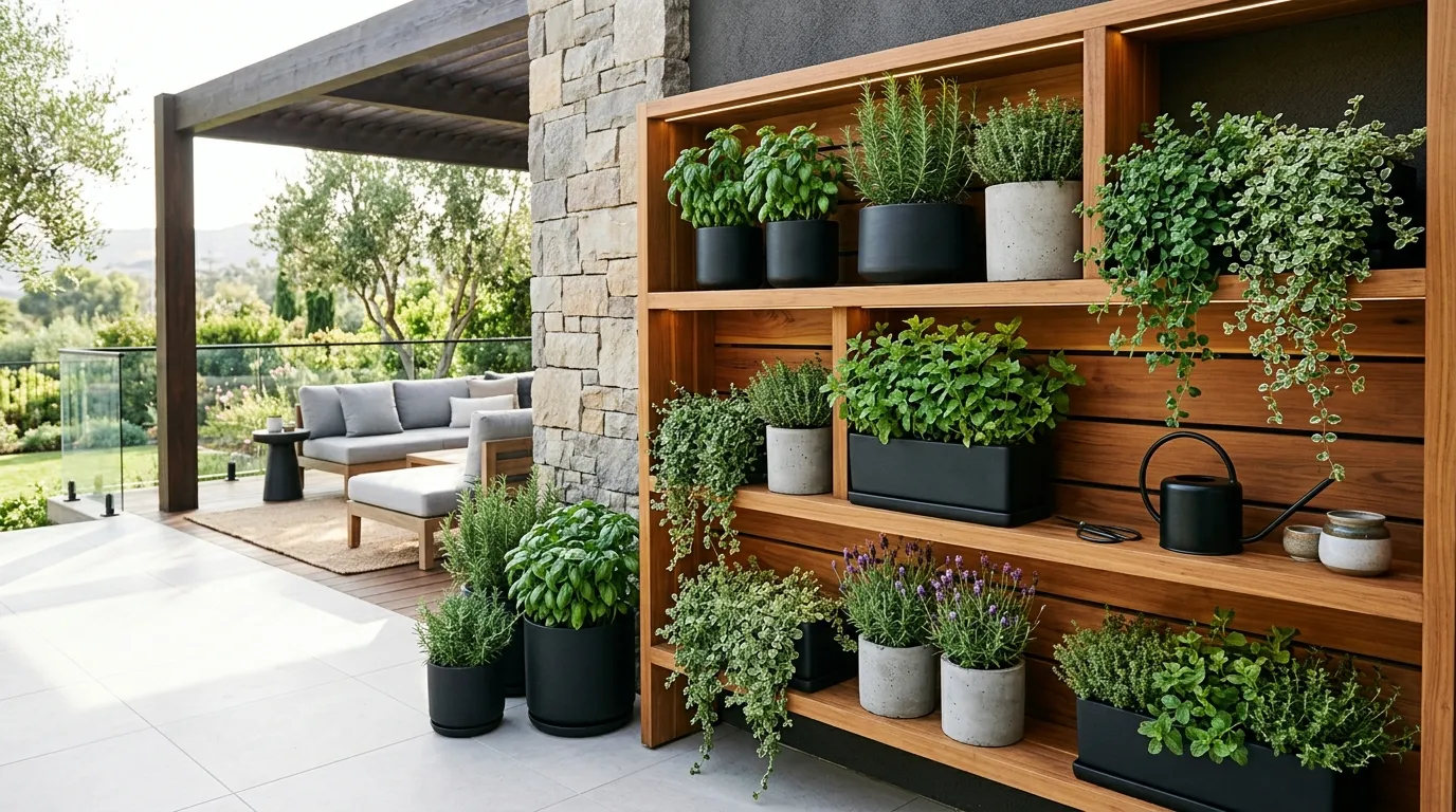 Container Herb Garden