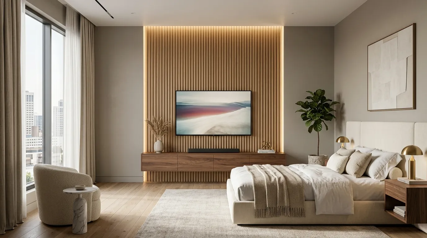 Floating Media Wall