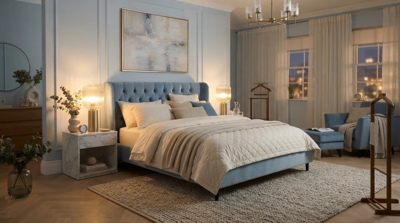 Fluted Glass Lamps