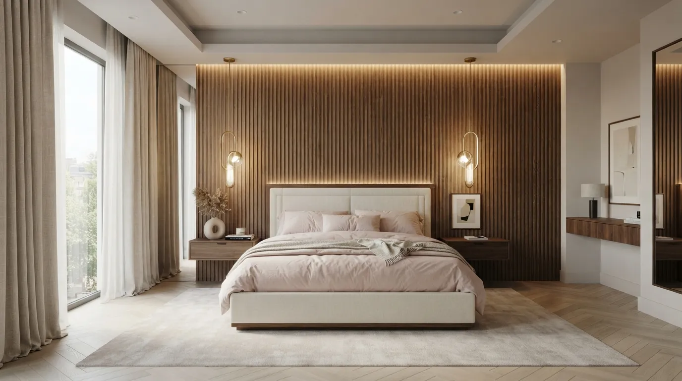 Fluted Wood Panels