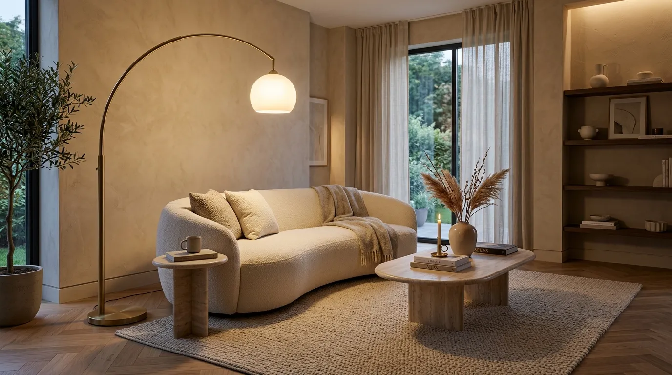 Sculptural Floor Lamp