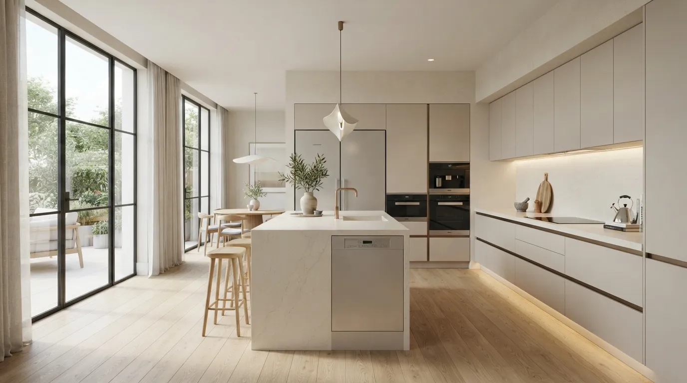 Seamless Handleless Cabinets