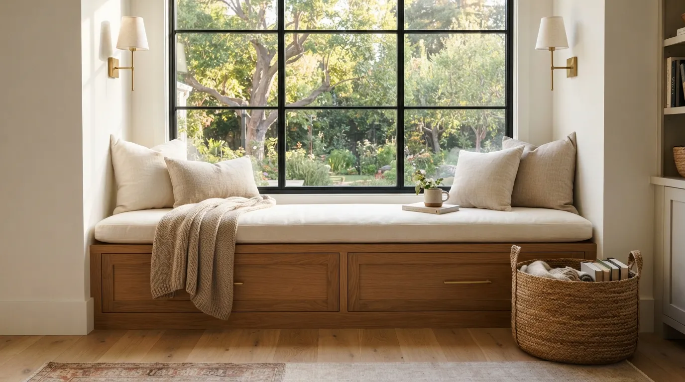 Built-In Window Bench