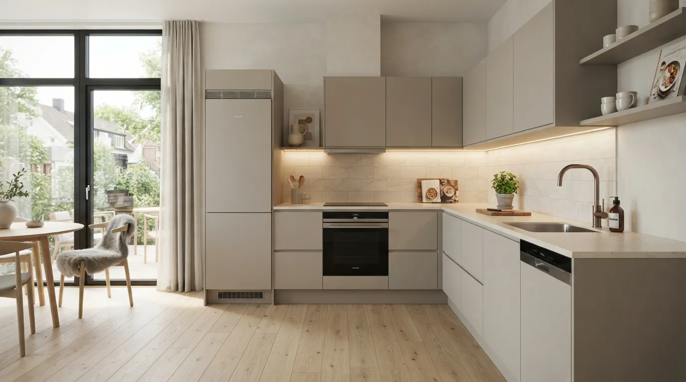 Handleless Cabinet Design