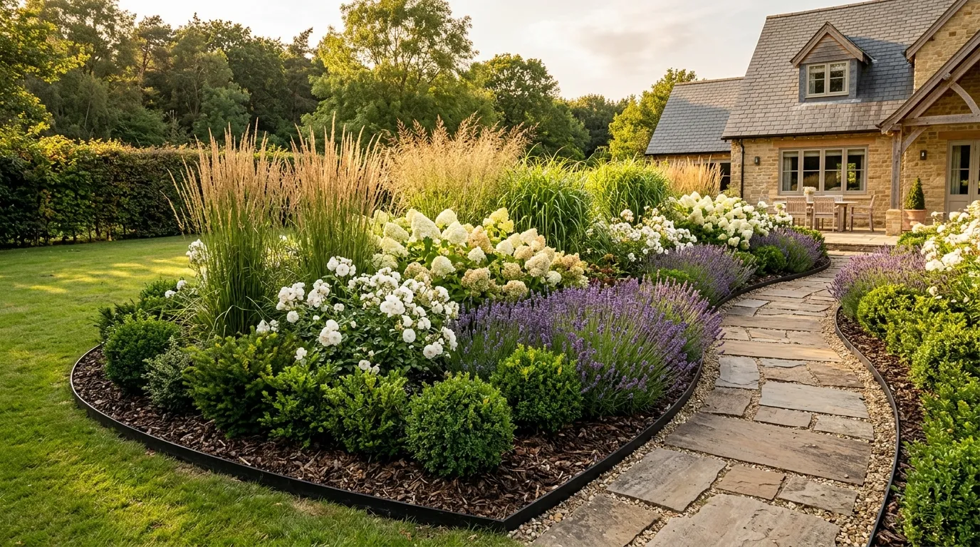Layered Flower Borders