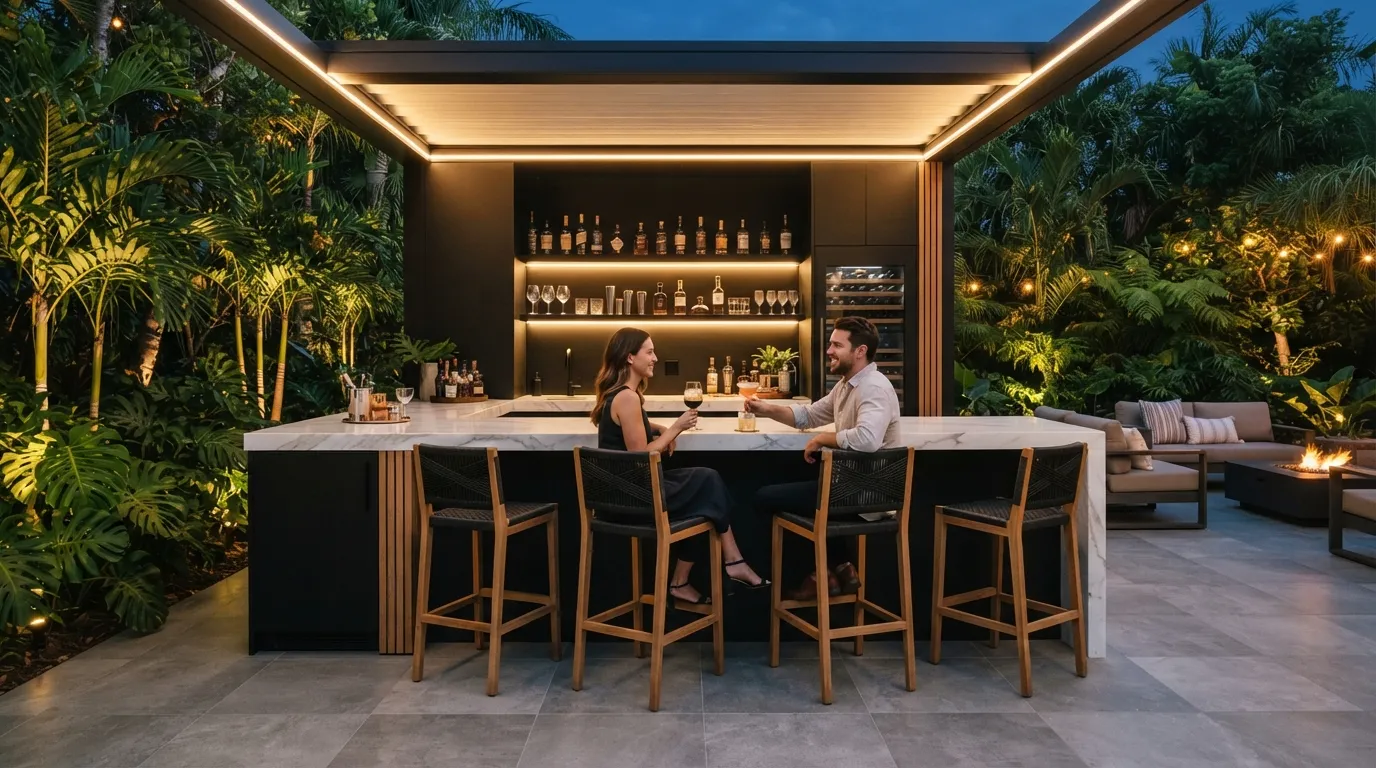 Luxury Garden Bar