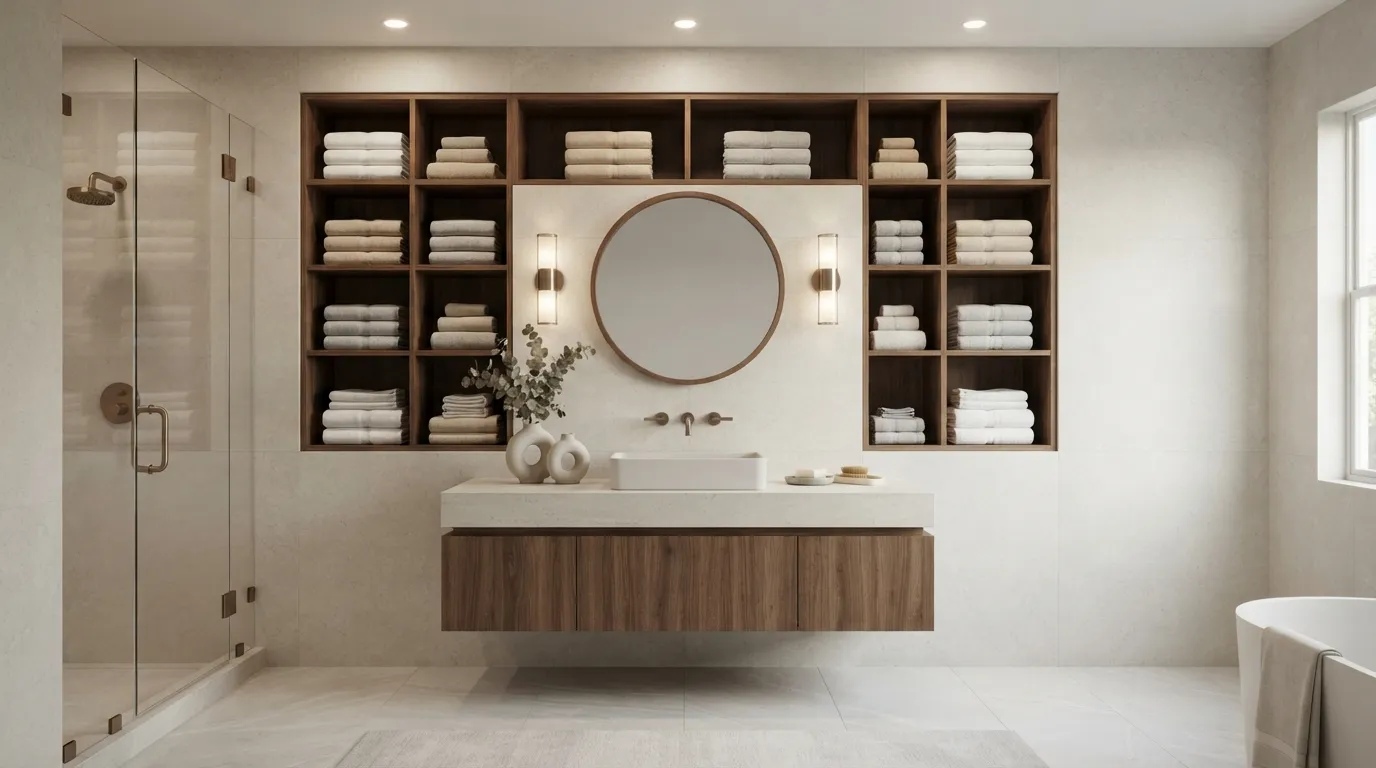 Minimalist Towel Cubes